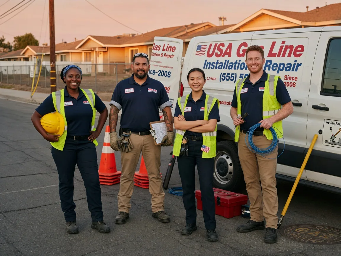 Gas Line Installation company in Forbestown, CA